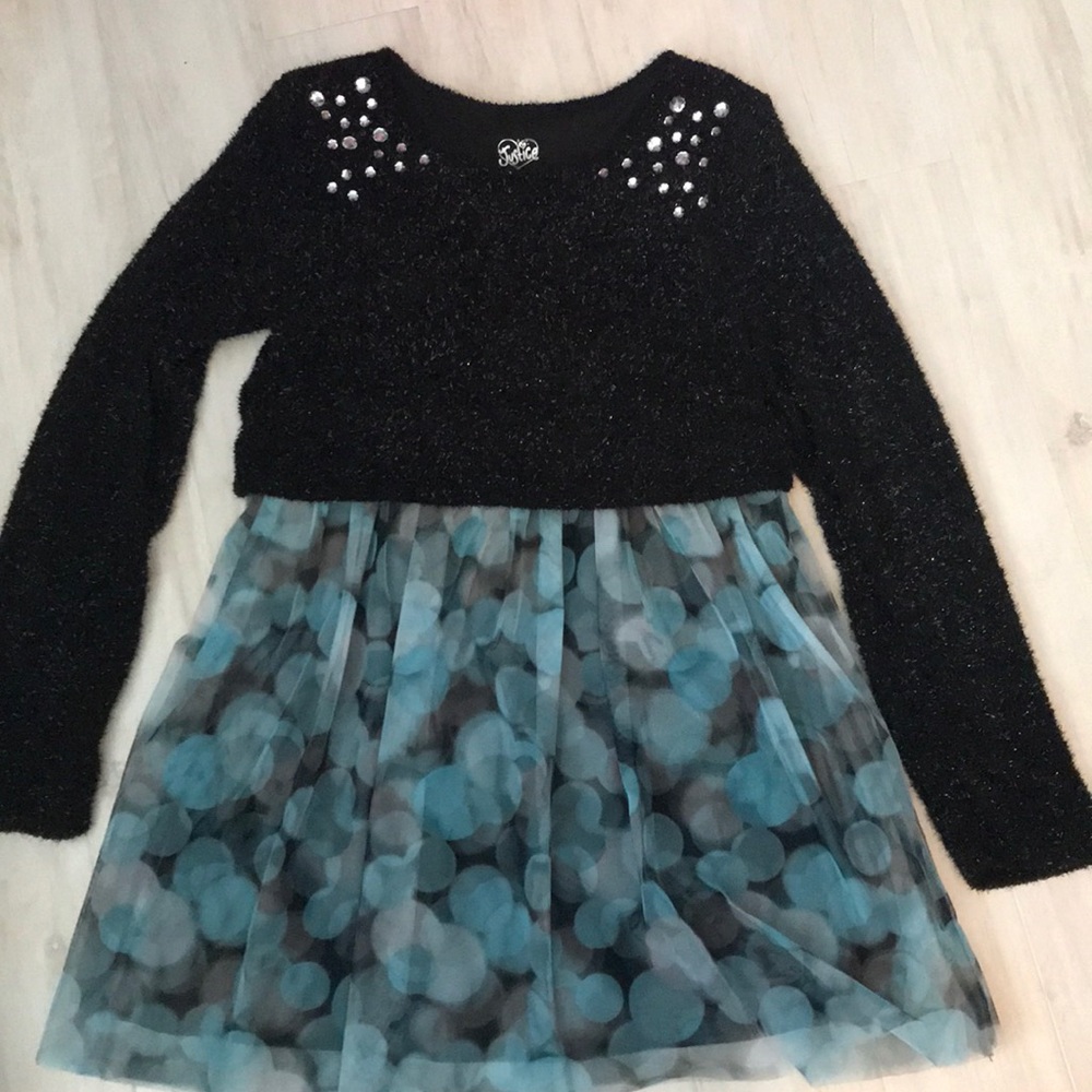 Justice size 16 long sleeve dress